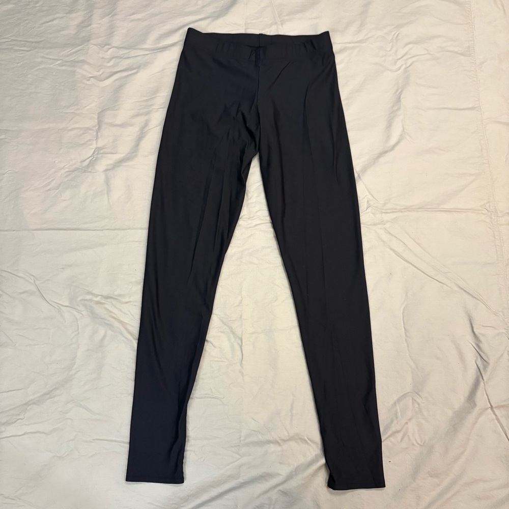 Blackmilk Clothing Womens Med Matte Black Leggings